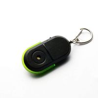 UpBeauty Wekold LED Lighted Detector Anti-Lost Whistle Sensor Keychain Find GPS Trackers
