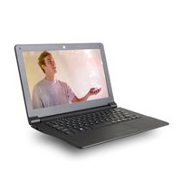 Smartbook A116 High-Performance 11.6 inch Ultra-Thin Portable Office Entertainment Notebook only 0.8KG (Intel Quad-core Processor, pre-Installed Windows 10 Professional, Office 2010) (2G+64GB, Black)