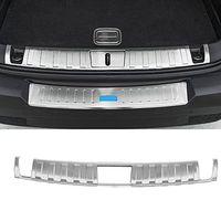 Dwindish 1Pcs Stainless Rear Bumper Cargo Protector Sill Plate Cover For Jeep Renegade 2015 Up