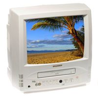 Sylvania W6313CA 13-Inch TV/VCR Combo , White