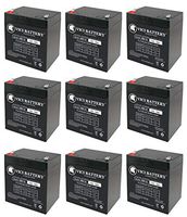 12V 5AH SLA Battery Replacement for Genuine KT-1250, KT-1240-9 Pack - VICI Battery Brand Product