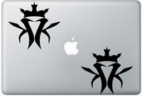 Kmk Kottonmouth Kings FlashDecals2693 Set Of Two (2x) , Decal , Sticker , Laptop , Ipad , Car , Truck