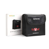 Sunnylife Battery Bag Storage Lipo Safe Case Explosion-Proof for DJI Mavic 2 Pro/Mavic 2 Zoom (Store 2 Pcs)