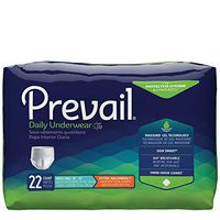 Prevail Extra Absorbency Incontinence Underwear, Youth/Small Adult, 88 Count