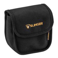 Adorama Slinger Filter Pouch "P" Holds Five 86mm Round or Five "P" Series Square Filters, Black.