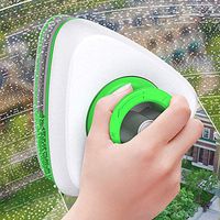 LZH FILTER Double-Sided Window Cleaner, Double Sided Magnetic Window Glass Cleaner Magnets Brush Cleaning Wiper Surface Brush Useful Household Cleaning Tools Fit 5-26MM Glass