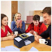 fuqimama Card Shuffler - Poker Card Shuffling Machine Automatic Battery Operated Playing Cards Shuffling - Ideal for Entertainment (A)