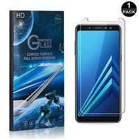 Bear Village Screen Protector for Galaxy A8 Plus 2018, Anti Scratch, Anti Fingerprint Tempered Glass Screen Protector Film for Samsung Galaxy A8 Plus 2018, 1 Pack