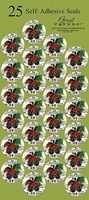 Great Papers! Pinecone Garland Seals, 25 count, 1" (2014069)