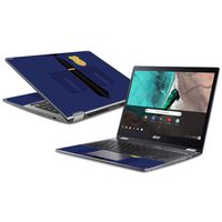 Mightyskins Skin Compatible with Acer Chromebook Spin 13 (2018) - Policeman | Protective, Durable, and Unique Vinyl Decal Wrap Cover | Easy to Apply, Remove, and Change Styles | Made in The USA