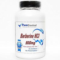Berberine HCI 900mg // 180 Capsules // Pure // by PureControl Supplements