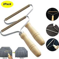 Portable Lint Remover, Fabric Shaver Reusable Manual Clothes Hair Removal Manual Brush Tool for Sweater Woven Coat,2 Pack