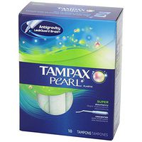 TAMPAX PEARL SUPER UNSCENTED 18