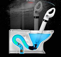 Tool Parts Household pneumatic sewer dredging device Toilet pipe dredger Pipe cleaning tool Y