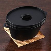 Black 12Oz Cooking Pots W/ Lid And Handles
