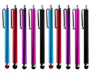 10 Pack of Pink, Blue, Purple, Red, Black Stylus Universal Touch Screen Capacitive Pen for Kindle Touch iPad 2, Iphone 4,4S, (10 PCS, Multi)