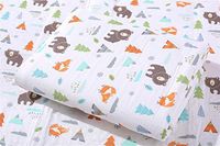 Liveinu Cartoon Print Waterproof Reusable Incontinence Bed Pads Washable Underpads 8 Cups Absorbency Mattress Protector for Adults, Kids and Pets 27" x 35" Bears