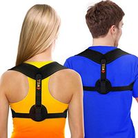 New 4WELL Posture Corrector for Women & Men - Posture Brace Strap - Comfortable Spinal Alignment Posture Support - Adjustable Better Back Straightener - Slouching Brace Fixer