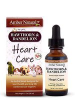 AMBER NATURALZ - Hawthorn & Dandelion - Heart Care - for Petz - 1 Ounce