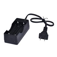 Battery Chargers, Battery Charger 18650, AC 110V 220V Dual Charger for 18650 3.7V Rechargeable Li-Ion Battery US Plug