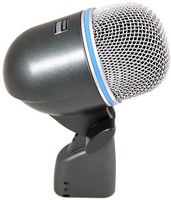 Shure BETA 52A Supercardioid Dynamic Kick Drum Microphone with High Output Neodymium Element