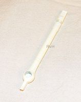 Aluminum Medwakh - Off White Color with Inlay Rings Design (AL19)