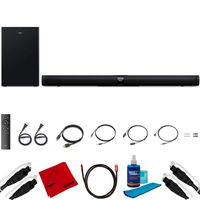 TCL Alto 7+ 2.1 Channel Home Theater Soundbar Wireless Subwoofer Accessories Bundle