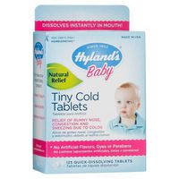 Hyland's Baby Tiny Cold Tablets - 125 Count for 6 Months and Up