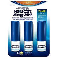 Nasacort Allergy 24 Hour 120 Sprays, 0.57 Fluid Ounce (Pack of 2) by Nasacort