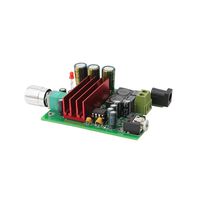 Nobsound 100W TPA3116D2 Amplifier Full Frequency Mono Channel Digital Power Amp Board NE5532 OPAMP 8-25V (Mono, Board)