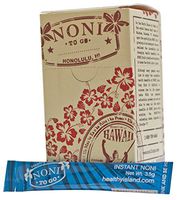 Noni to Go Sticks: Noni & Green Tea Blend, Antioxidant Rich, AntiAging, Energy Supplement and Boosts Immune System - 30 Count