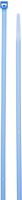 Aviditi Nylon Cable Tie, 11" L x 3/16" W, Blue, Case of 1000 (CT115D)