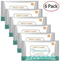 6 Packs Cleaning Wipes (60 Wipes Total)