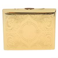 Metal Cigarette Case Can Holding 20pcs Cigarette Tobacco Box Elegant