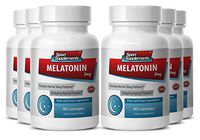 Melatonin Vital nutrients - Melatonin 3mg - Helps Fight Insomnia - Helps Fight migraines (6 Bottles - 540 Lozenges)