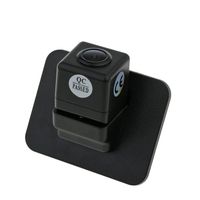 Misayaee Rear View Back Up Reverse Parking Camera in License Plate Lighting Night Version (NTSC) for Mazda 2 (4 doors)/Mazda CX-3/Mazda 2(5 doors) 2016-2018 (Mazda 2 (4 doors))