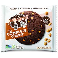 Lenny & Larry's The Complete Cookie, Salted Caramel, 4 oz (Pack of 12) Soft Baked