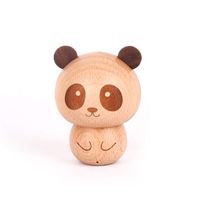 Wooden Portable Mini Speaker Bluetooth Wireless Music Player Natural Cute Shaped Indoor Outdoor Loudspeaker