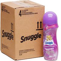 Snuggle Exhilarations Crystals in-Wash Scent Booster, Lavender Blossom - 15.5 Oz / 439 g x 4 Pack