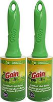 Gain Lint Roller, Scented, 90 Sheets (2 Count)