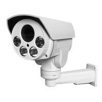 2MP 4X Optical Zoom Mini PTZ Outdoor IP Camera IR IP66 HD 1080P Micro SD Card Slot Contains Bracket (No POE Function)