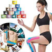 Lazinem Muscle-Adhesive Elastic Sports 5cm Tape Self-Adhesive Bandage Hand & Wrist Braces