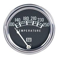 Stewart Warner 82210-72 Std Mech Water Temp Gauge-72 Inch Capillary