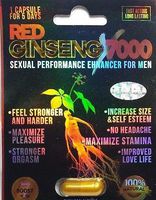 Red Ginseng 7000 Male Enhancement Pills (5)
