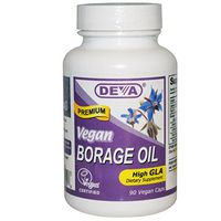 Deva Vegan Vitamins, Borage, 90 Capules