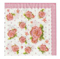 Salome Idea 60 Counts Little Floral,Luncheon Cocktail Napkins,Tea Party,Wedding,Little Floral Napkins(Little Floral 10A)