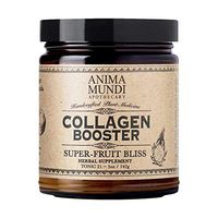 Anima Mundi Vegan Collagen Booster Powder, Berry Bliss Super-Fruit - Organic Adaptogenic Beauty Supplement for Skin, Hair + Nails with Goji, Schizandra, Camu Camu (35 Servings / 5oz)