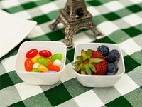 Tableclothsfactory 90 Pcs - White 2oz Mini Disposable Plastic Dessert Bowls