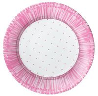 Paper Plates Salad Plates Dessert Plates Party Supplies Tutus Pack of 16