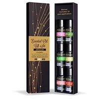 REMEDIES Home Fragrance Aromatherapy Oil Set for Diffusers - 6 Aromatherapy Oil Bottles 15 Ml Each, Lily - Eucalyptus - Sweet Pea - Vanilla - White Musk - Rose.